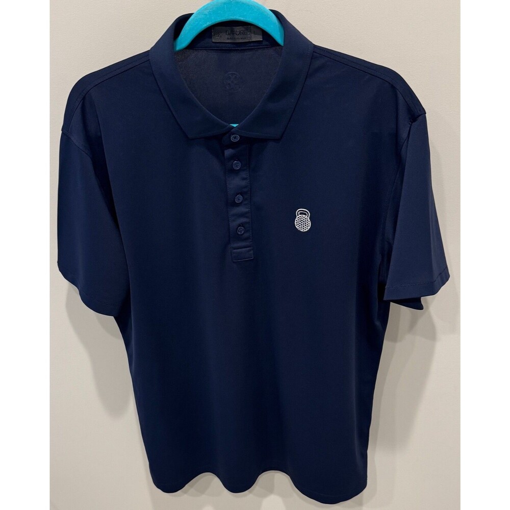 G/FORE Golf Shirt - Men's Size Large - Navy